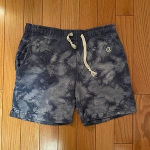 Champion by Todd Snyder shorts - blue tie-dye